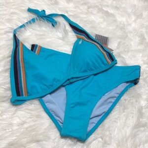 NWT Nike Two Piece Swimsuit Sz 12/14